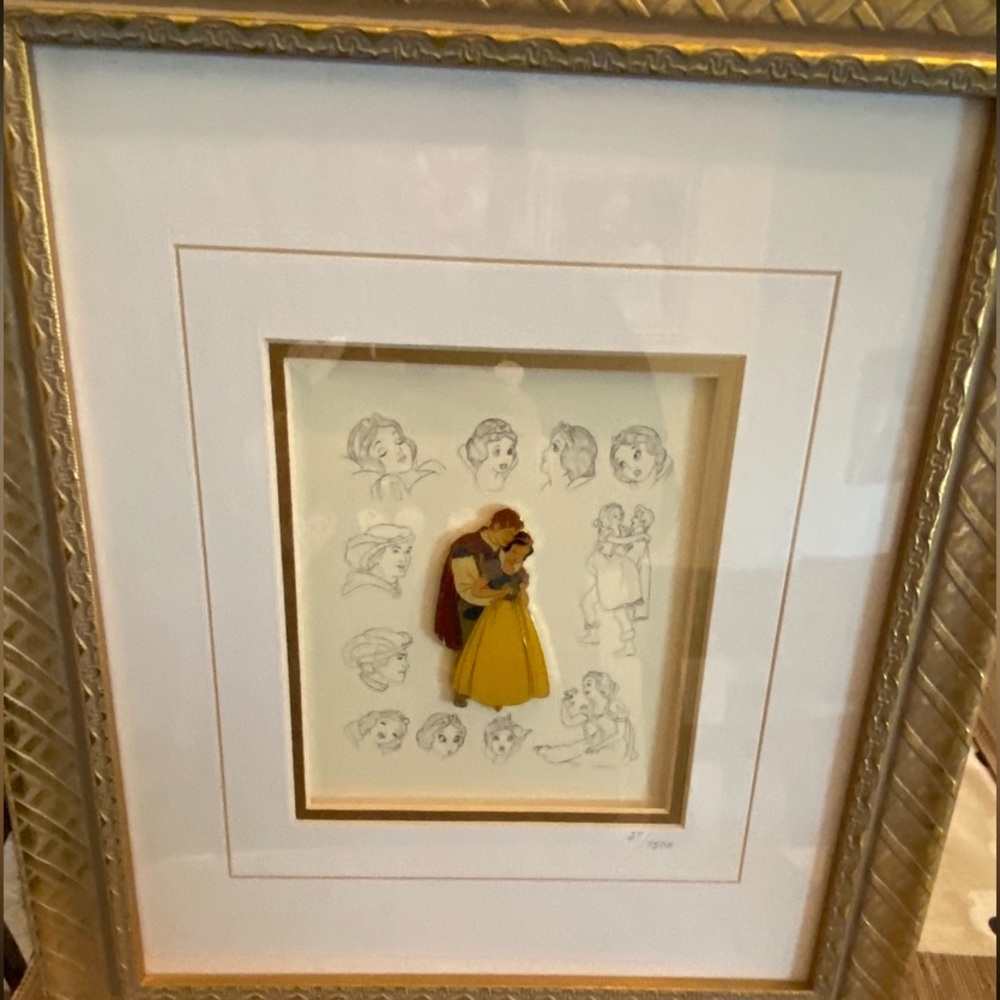 Authentic Disney Model frame Snow White